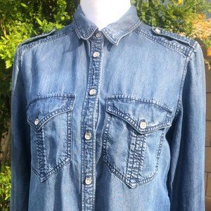 Express Denim Top